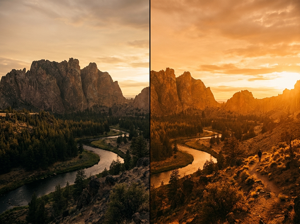 Preset Warm Film — pakiet Lightroom